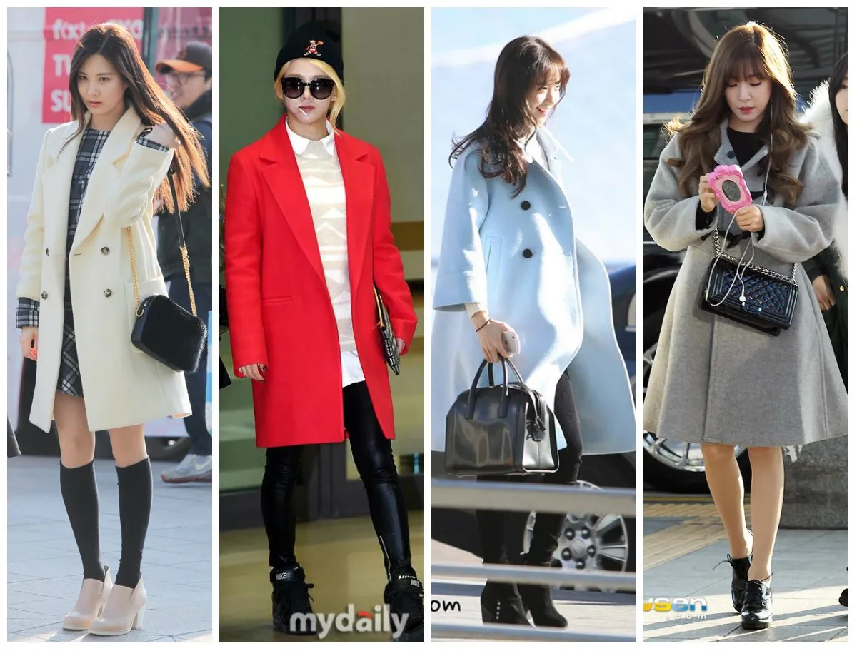 SNSD mách bạn cách mix đồ cùng trench coat