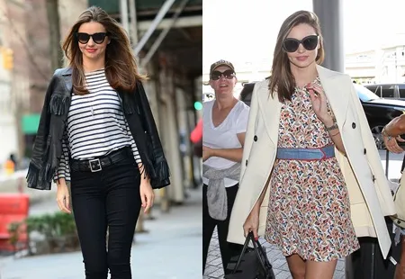 Học lỏm Miranda Kerr phối đồ thu đông cực phong cách