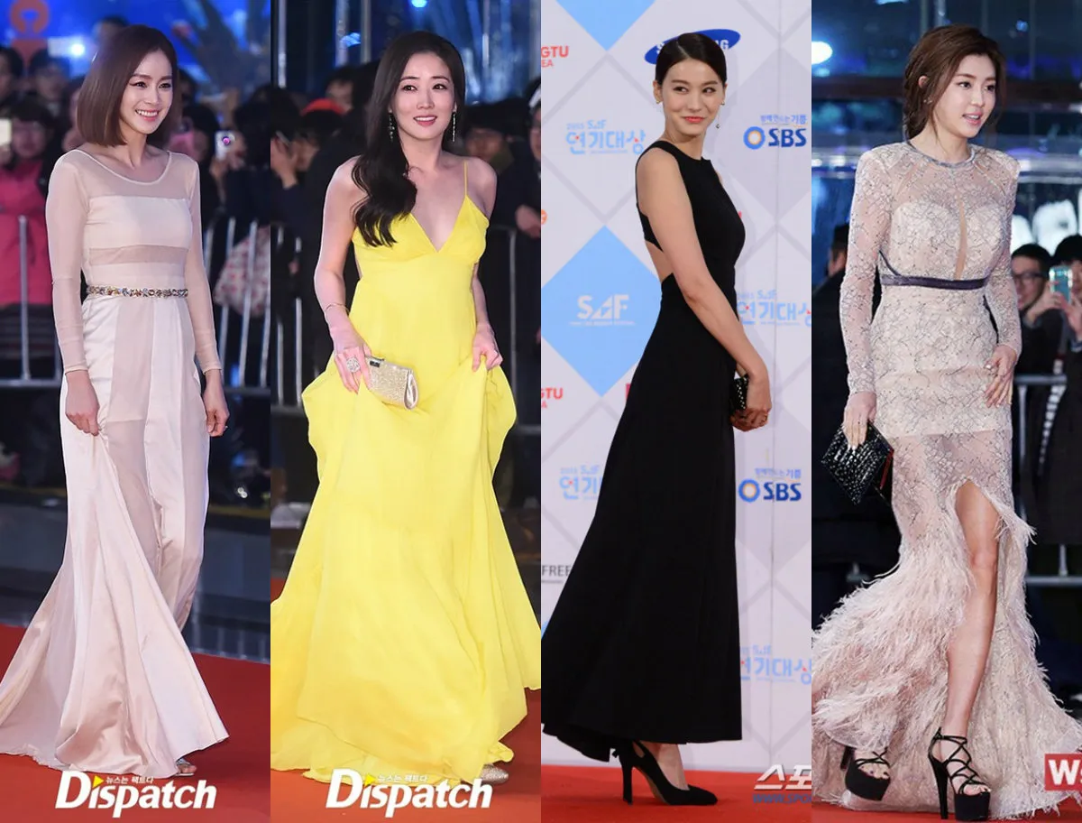 Dàn sao nữ Hàn Quốc khoe sắc trên thảm đỏ SBS Drama Awards 2015