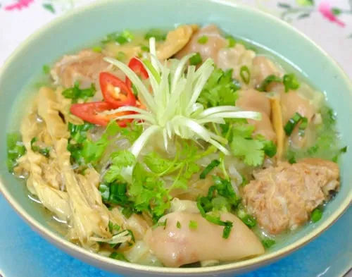 Cách nấu canh măng khô móng giò (sườn) thơm chuẩn vị đón Tết