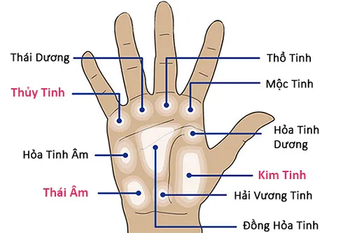 Đoán vận đào hoa của chị em qua bàn tay