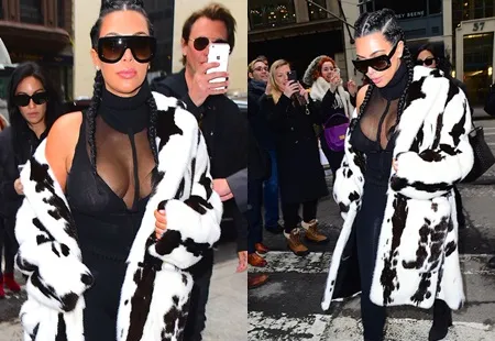 Kim Kardashian khoe vòng 1 bốc lửa sau 2 tháng sinh con