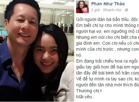 Phan Như Thảo mắng chửi 'người đàn bà độc ác' để bảo vệ con