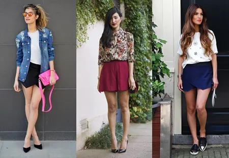 5 kiểu chân váy skort hiện đại, quyến rũ cho phái đẹp khi hè về