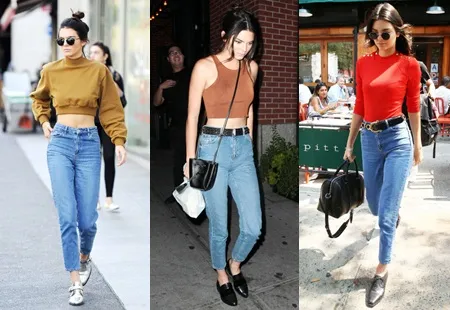 Học lỏm cách mặc quần jean cực chất của Kendall Jenner