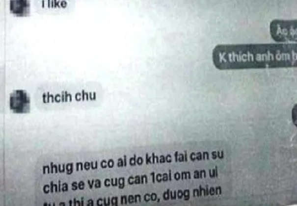 Sốc: cô giáo nhắt tin tình cảm với học sinh lớp 8