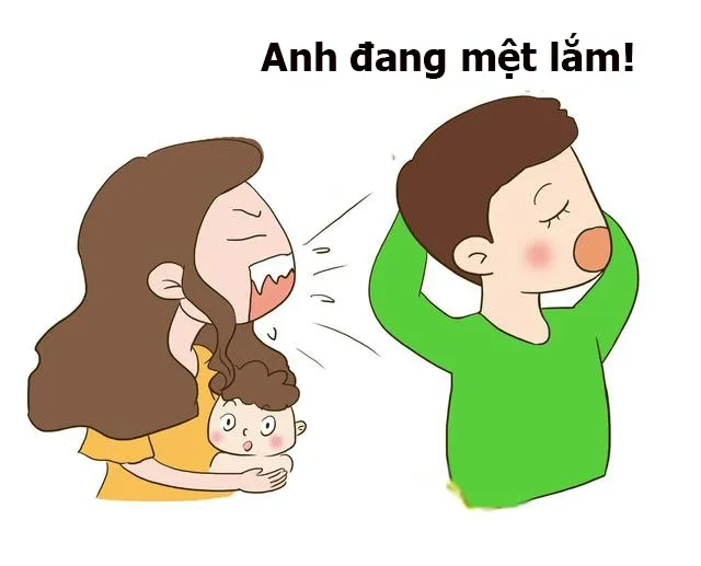 Sinh con mới biết lòng... chồng