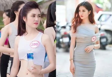 Chân dung cô gái thi Hoa hậu VN có vòng eo 56 đẹp hơn Ngọc Trinh