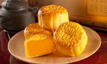 Cách làm bánh Trung thu nướng nhân custard