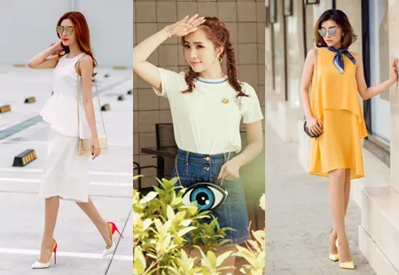 Học lỏm gu street style đầu thu cực chất của mỹ nhân Việt