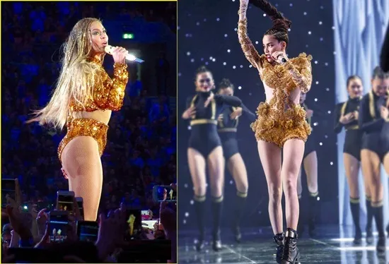 Thực hư chuyện Hà Hồ 'nhái' phong cách thời trang của Beyonce