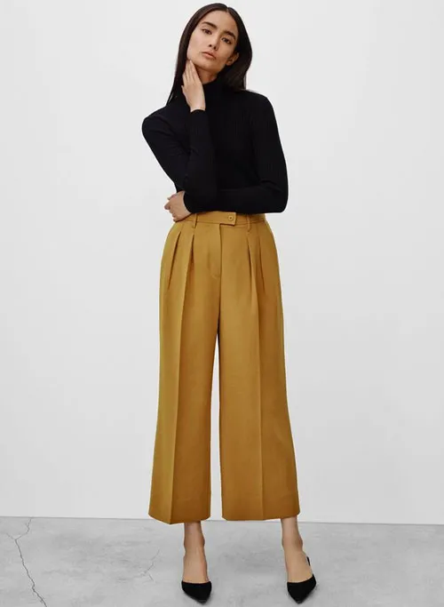 Loạt lưu ý giúp nàng có vòng 3 to mặc quần culottes chuẩn đẹp