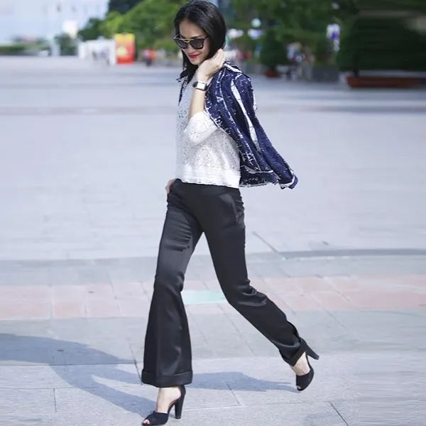 Ngất ngây với street style giao mùa của sao Việt 16