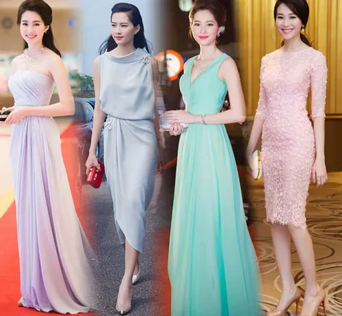 Ngây ngất trước những Nữ hoàng pastel của Vbiz