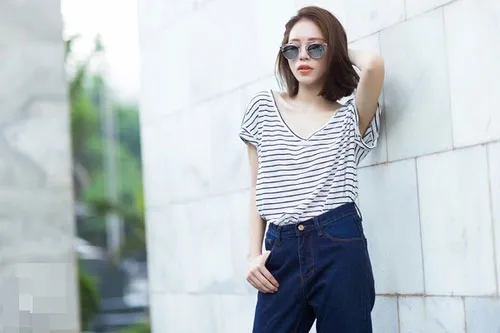 Kết hợp thanh lịch và cuốn hút với 4 kiểu quần jeans xanh