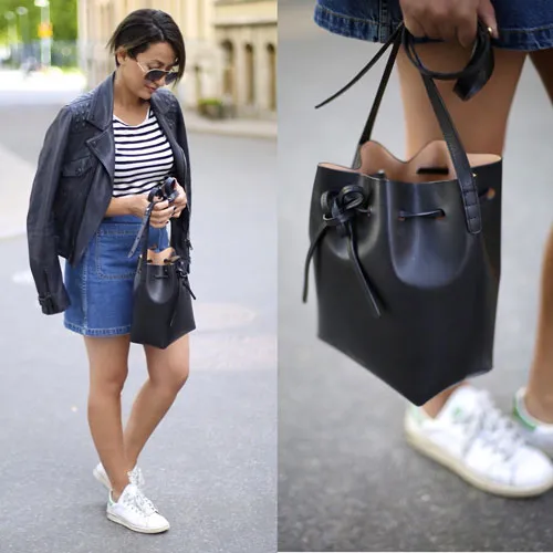 Bucket bag - Túi xách đa năng, sành điệu cho cô nàng bận rộn