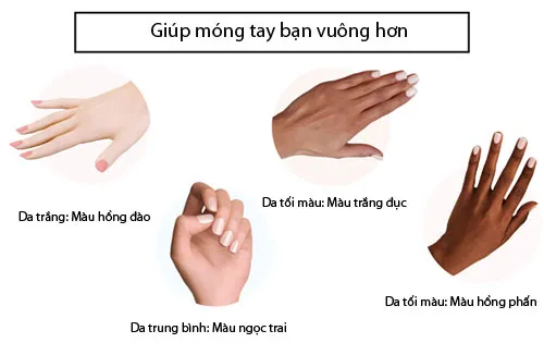 chọn màu nail