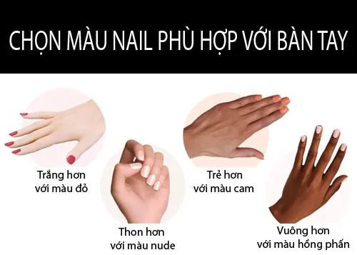 chọn màu nail