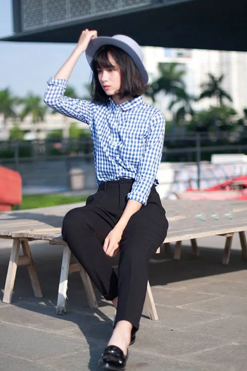 Giới trẻ miền Bắc xuống phố cùng street style mùa thu phong cách