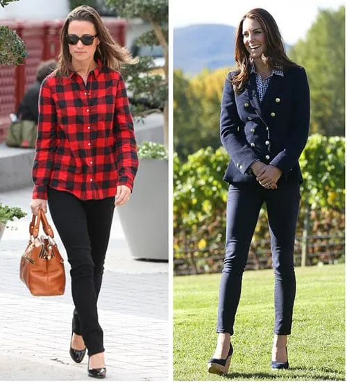 Kate Middleton và Pippa Middleton, bạn chọn gu thời trang nào