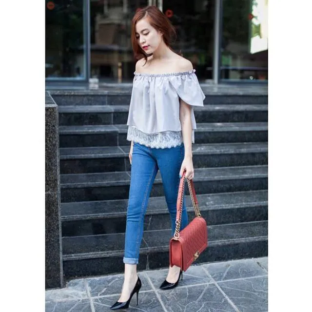 7 ngày mặc đẹp với quần jeans cùng Hoàng Thùy Linh