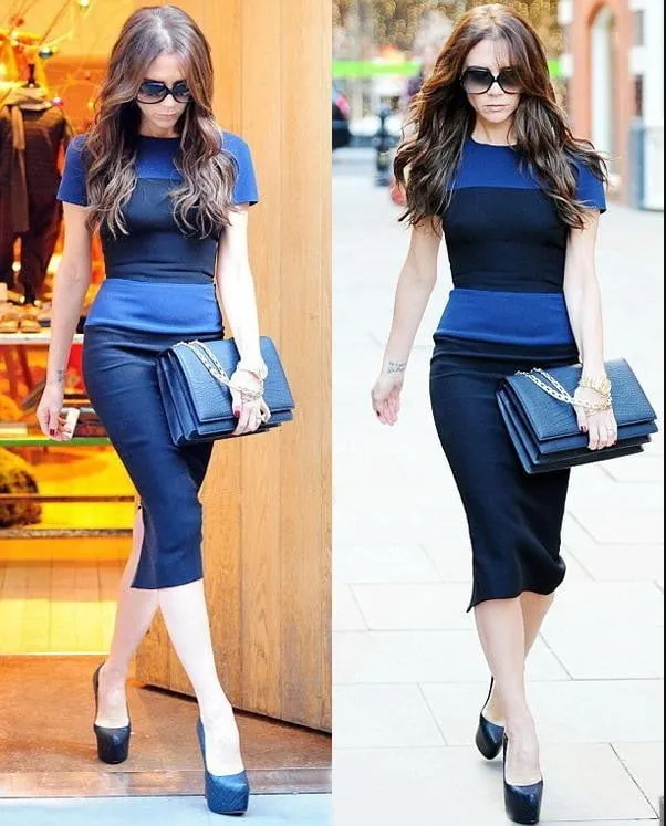 Phối đồ đến công sở đẹp, thanh lịch như Victoria Beckham