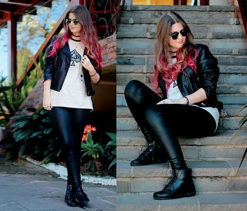 Quần legging 2015 và cách phối đồ thu đông sành điệu