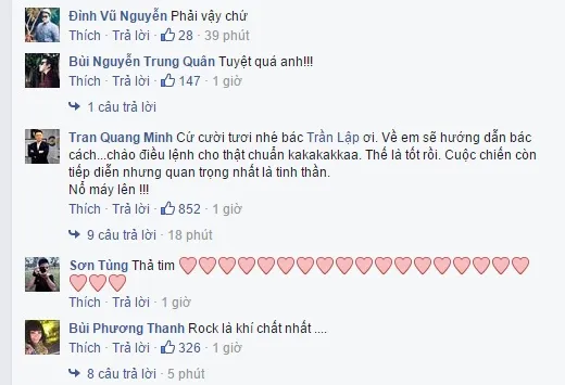 Trần Lập chia sẻ hình ảnh ngay khi vừa phẫu thuật xong