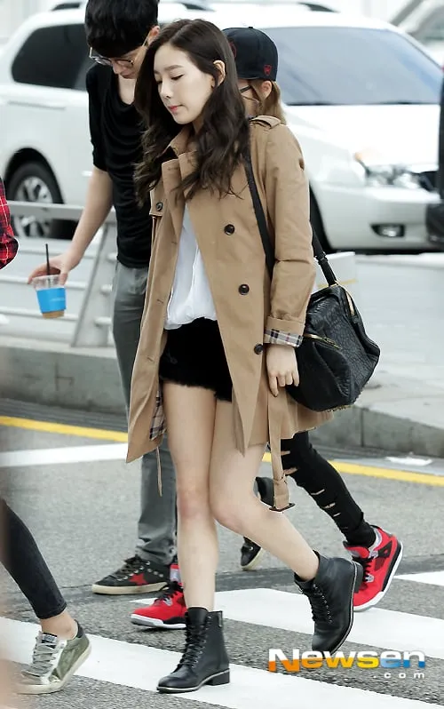 SNSD mách bạn cách mix đồ cùng trench coat