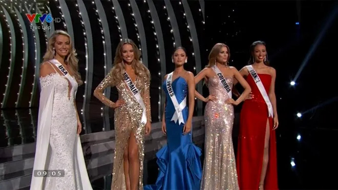 Miss Universe 2015 Top 5: France, Colombia, Philippines, Australia and USA 