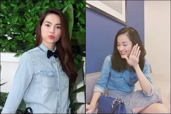 Hồ Ngọc Hà, Hạ Vi ưa chuộng đồ jean