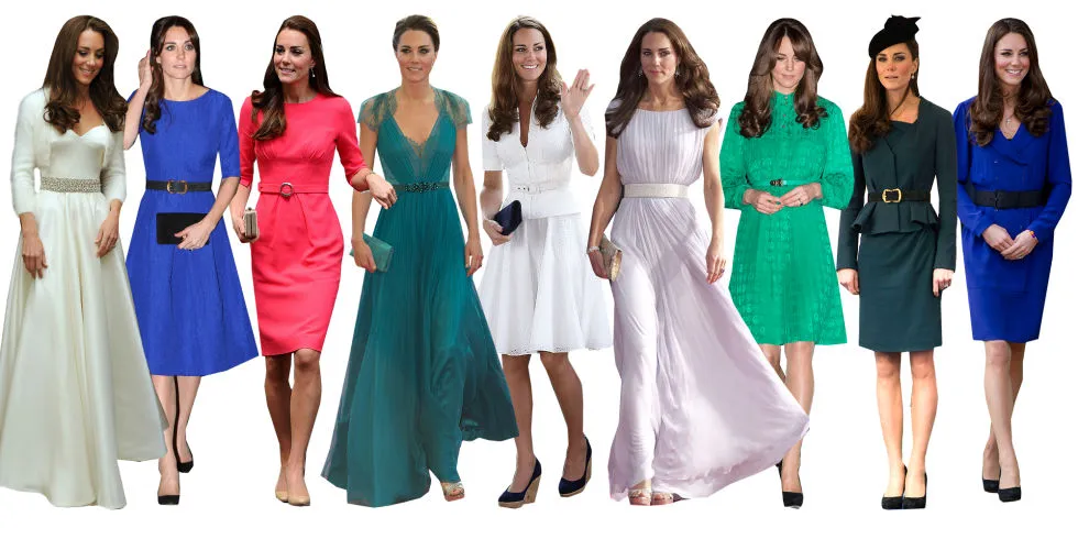 7 style đẹp  miễn chê của công nương Kate Middleton