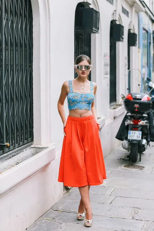 Quần culottes - Item giúp phái đẹp tỏa sáng trong ngày hè 2016