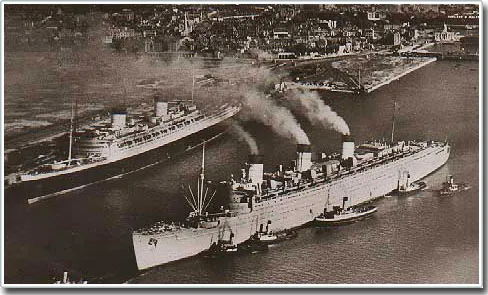 Tàu Queen Mary bang California Mỹ