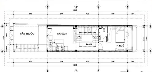 Ngôi nhà 4 tầng hiện đại, đầy đủ tiện nghi với 800 triệu