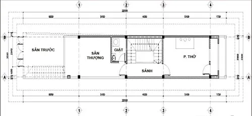 Ngôi nhà 4 tầng hiện đại, đầy đủ tiện nghi với 800 triệu