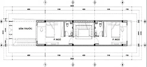 Xây nhà giá rẻ với chi phí 750 triệu cho nhà 4 tầng