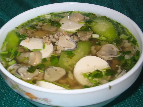 canh mướp chữa bệnh