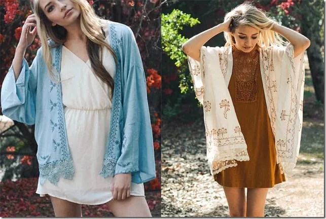 5 kiểu áo khoác kimono siêu hot sẽ lên ngôi trong mùa thu 2016