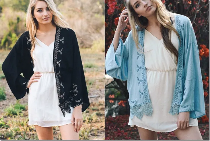 5 kiểu áo khoác kimono siêu hot sẽ lên ngôi trong mùa thu 2016