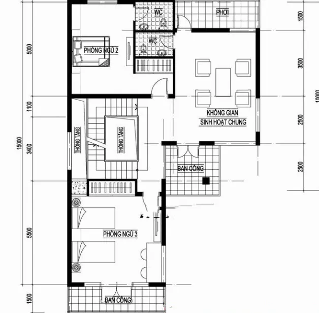 Xây nhà mái thái 3 tầng sang trọng 896 triệu