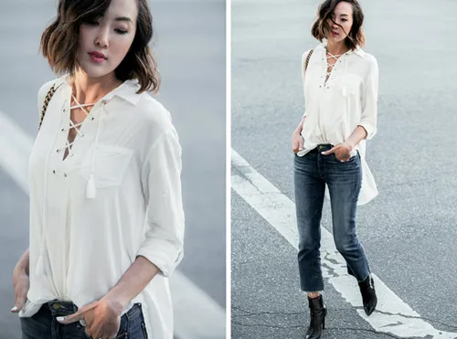 Street style nổi bật của các quý cô Châu Á những ngày đầu năm