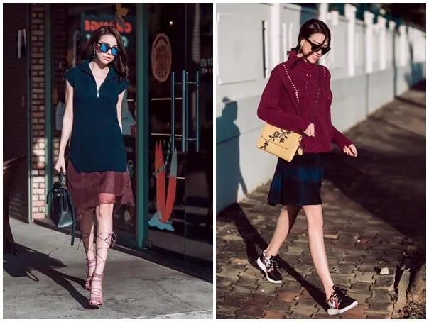 Street style sành điệu xuống phố ngày cuối năm của sao Việt 16