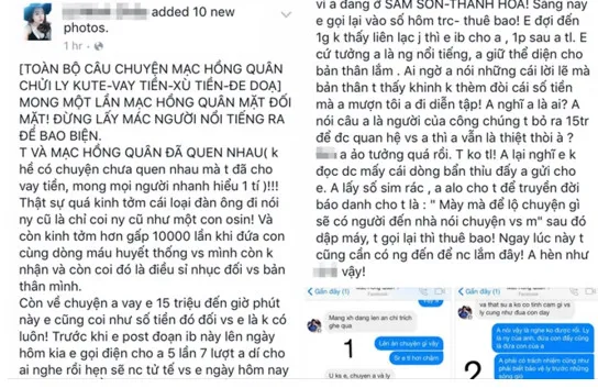 Mạc Hồng Quân bị tố quỵt tiền, 