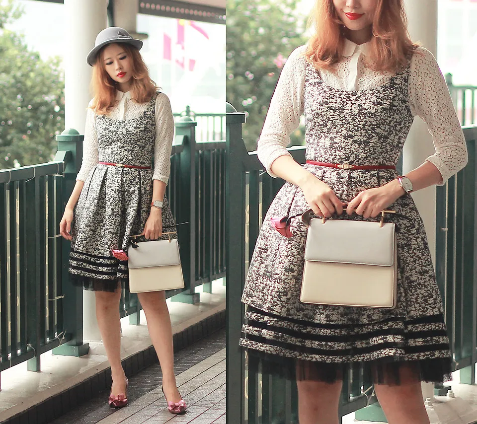 Gợi ý style vintage nhẹ nhàng xuống phố ngày giao mùa