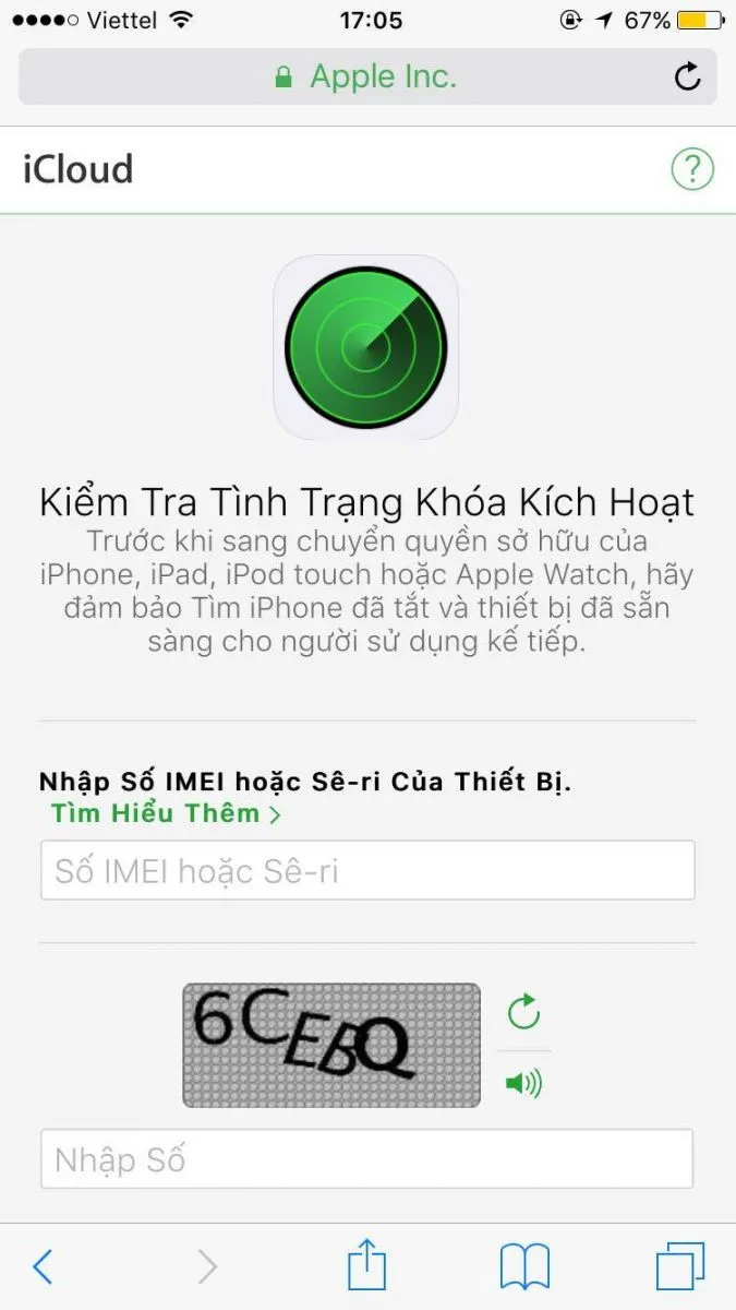 Cách kiểm tra iCloud ẩn trước khi mua iPhone cũ