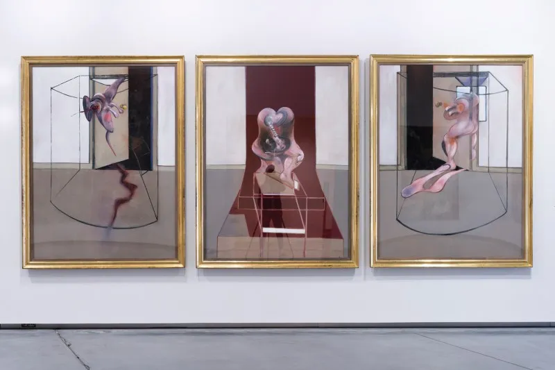 Francis Bacon, Triptych Lấy cảm hứng từ Oresteia của Aeschylus, 1981.