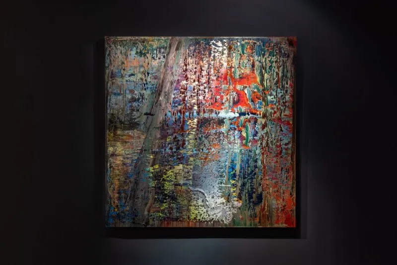 Gerhard Richter, 'Abstraktes Bild (649-2),' năm 1987.