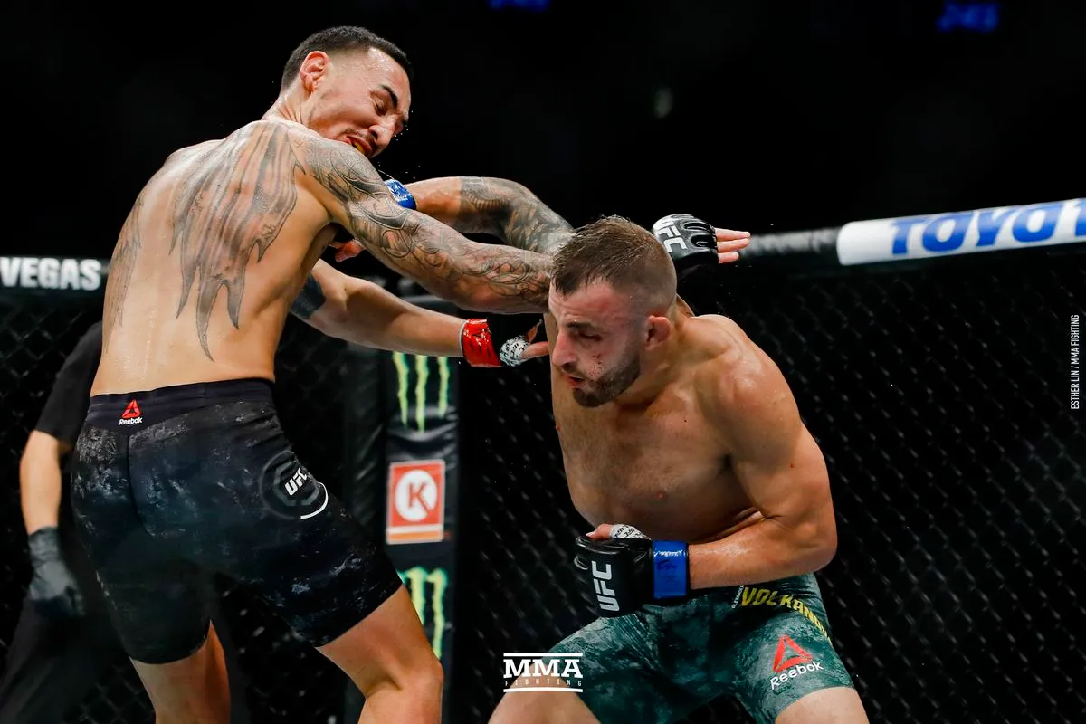 Kết quả hình ảnh cho max holloway vs alexander volkanovski