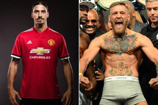 Káº¿t quáº£ hÃ¬nh áº£nh cho McGregor vs Zlatan Ibrahimovic